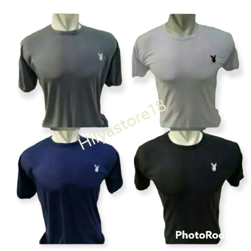 Kaos Dalam Oblong Pria singlet Playboy Baju kaos olahraga Baju dalam Pendek Kaos Dalam Playboy Pria 