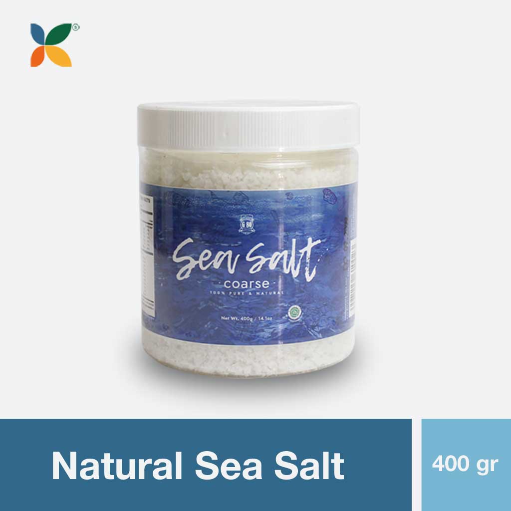 

Natural Sea Salt 400gr | Garam Laut Alami