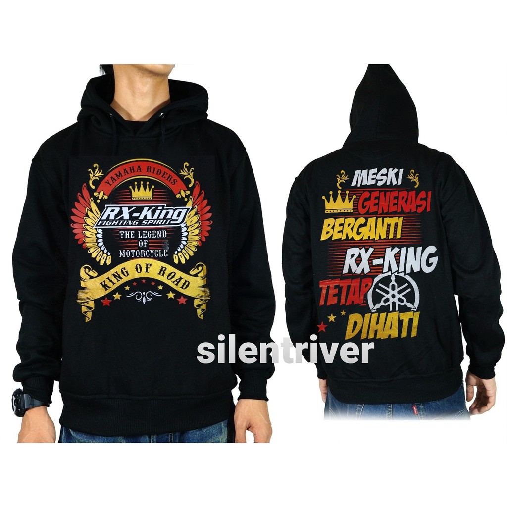 sweater oblong / sweter hoddie / switer keren / switer rx king  / jaket motor / switer raja jalanan 