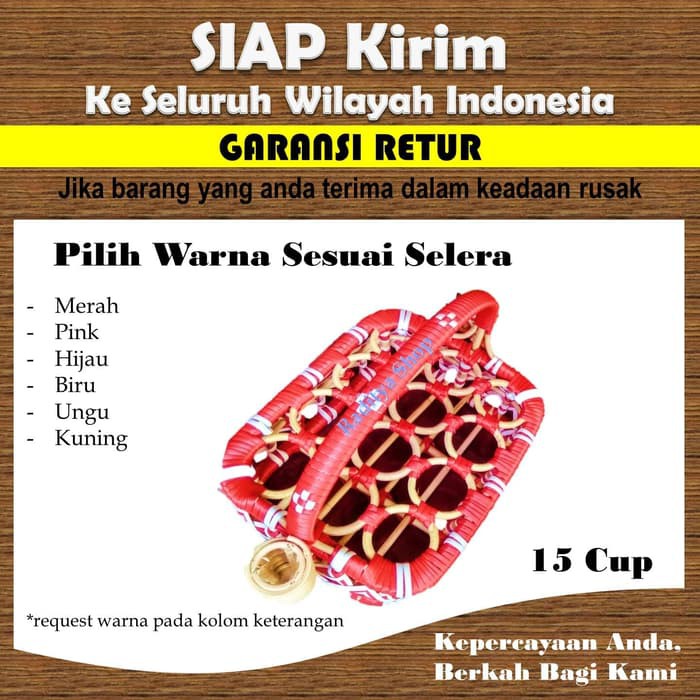 TERMURAH / Keranjang Aqua Rotan Berwarna - Keranjang Akua Rotan - Tempat Aqua