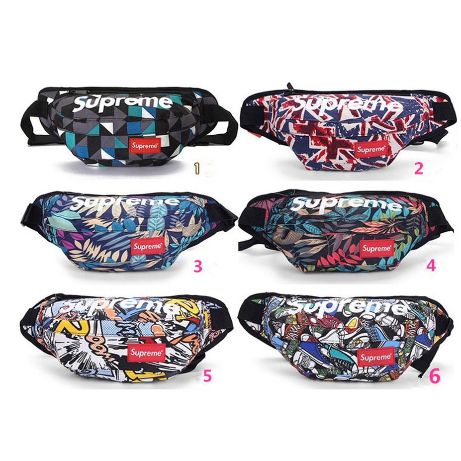  tas  Supreme  Tas  Selempang  Tas  pinggang waist bag Shopee 