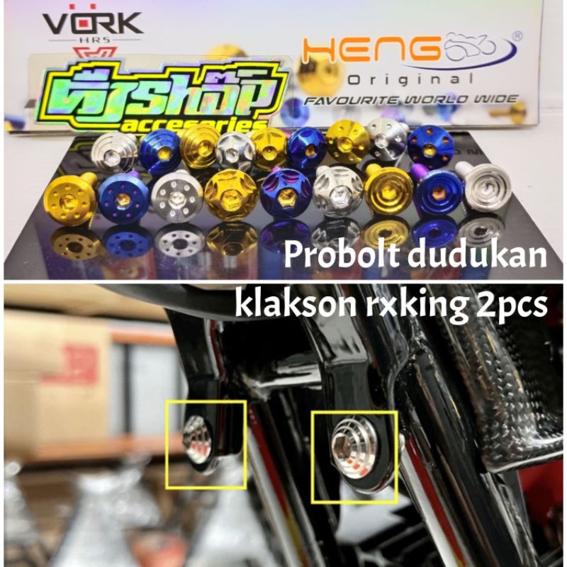 Set baut probolt dudukan klakson yamaha rxking rxk rxz rxs heng original
