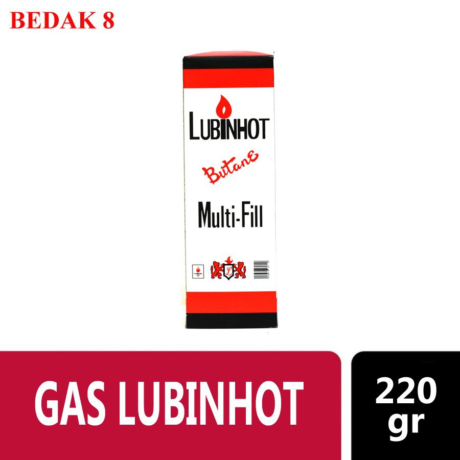 Gas Lubinhot/ Isi Korek Gas Lubinhot 220 gr