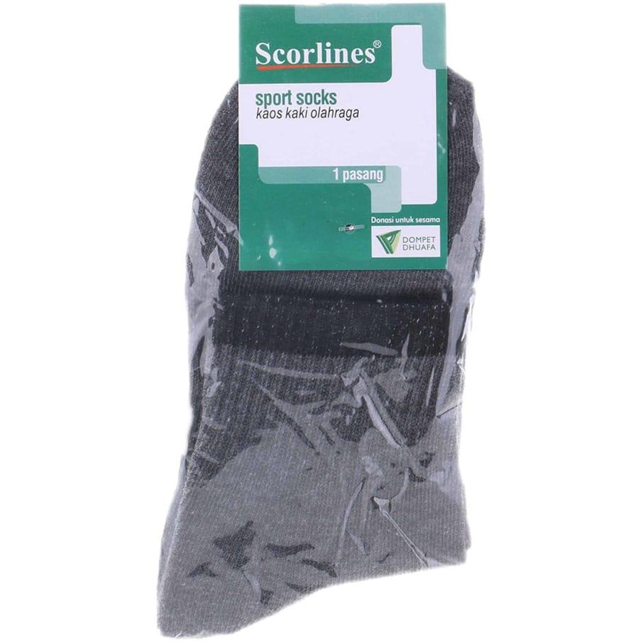 Scorlines Kaos Kaki Sport
