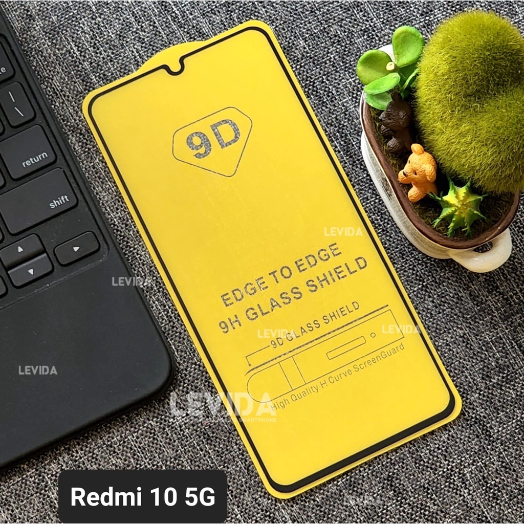 Redmi 10 5G Redmi 10C Tempered Glass Full Lem Redmi 10 5G Redmi 10C