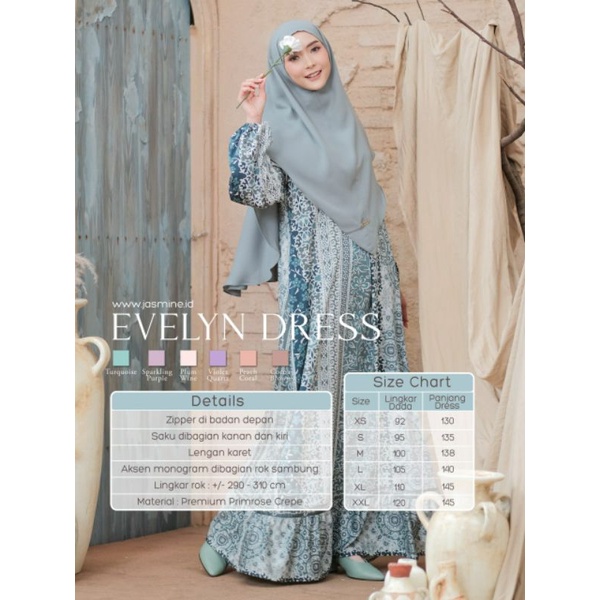 EVELYN DRESS BY JASMINE