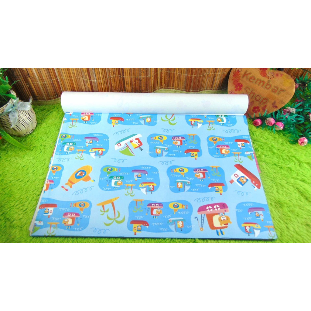 

kembarshop sampul kado bayi kertas kado lahiran baby gift motif rainbow ruby