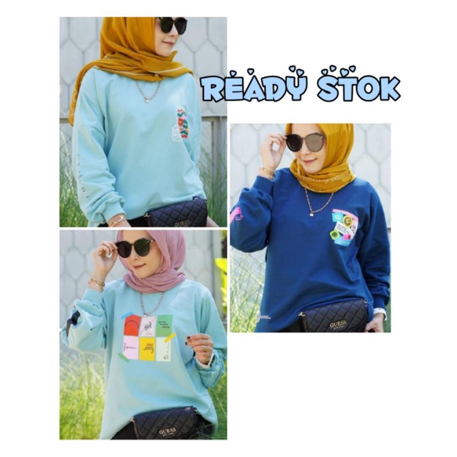 Kaos GYL Top Oversize Exclusive BY GYL Autenthic Original Brand