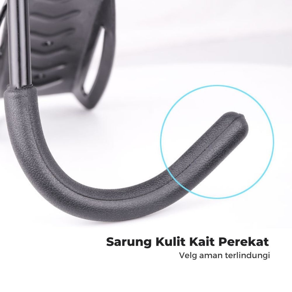 MARKETBIX Braket Bike Stand Wall Hanger Gantungan Sepeda di tembok Stand Display