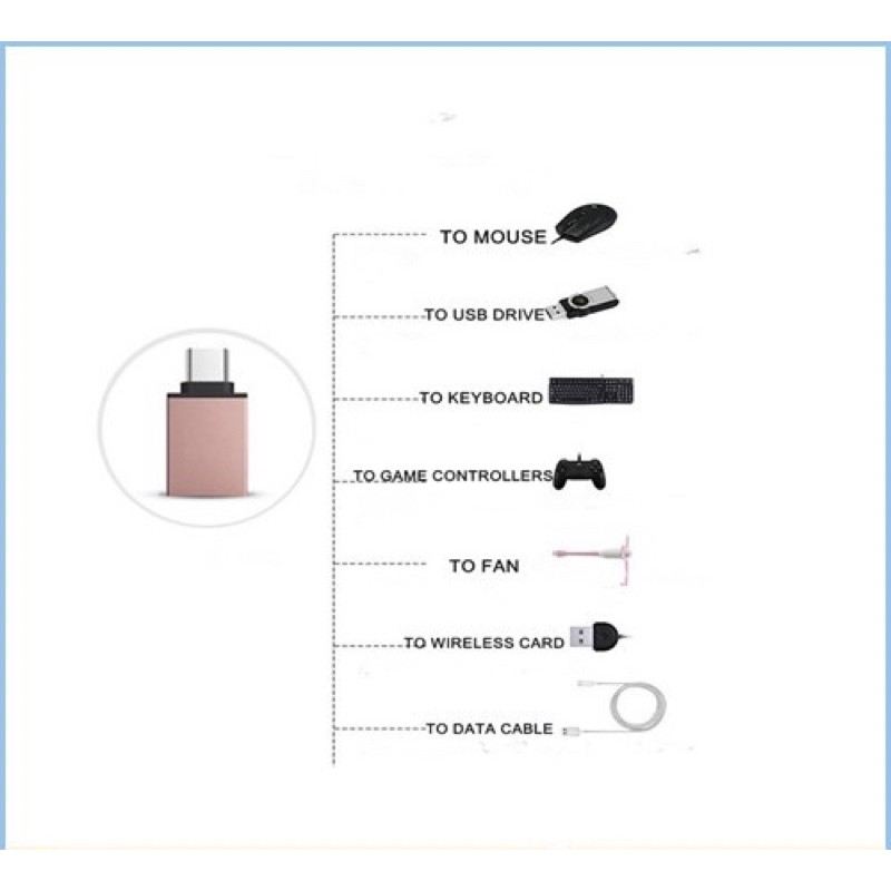 Otg Usb Tipe C 3.0 Kualitas Super