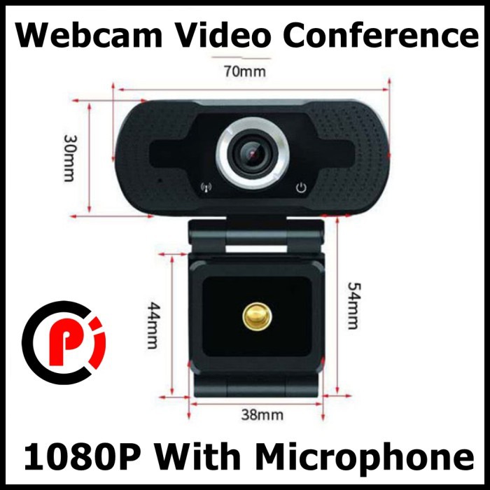 PEGATAH Webcam Desktop Laptop Video Conference 1080P with Microphone