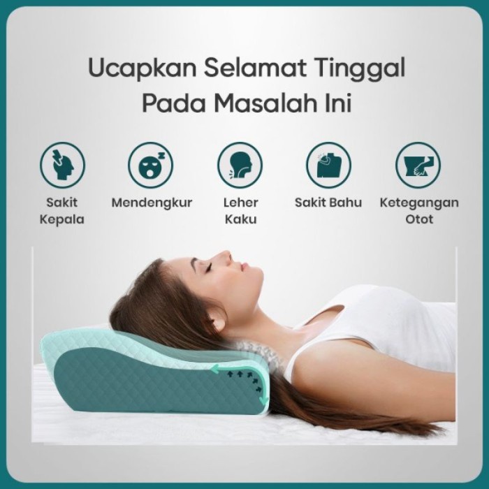 Bantal Kesehatan - Snoro Bantal Kesehatan/Bantal Memory Foam/Bantal Tidur Premium