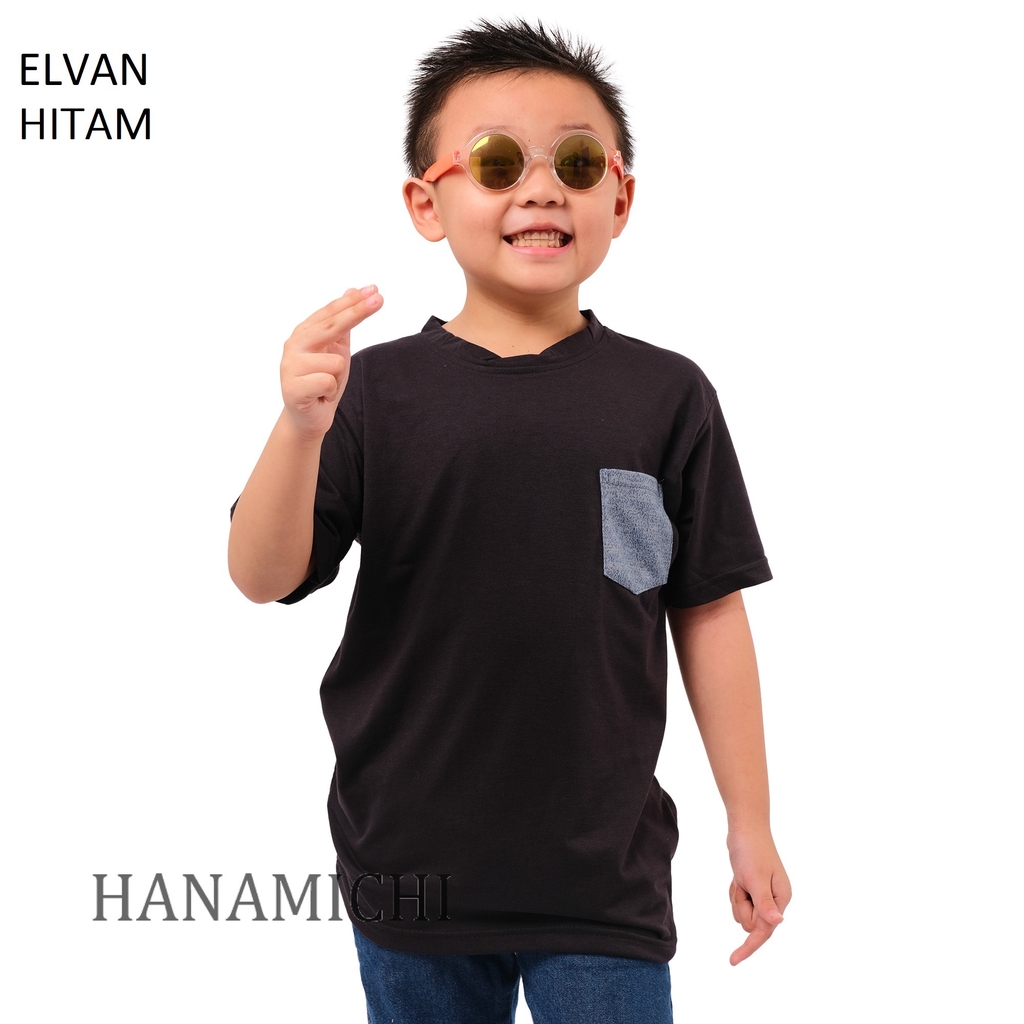 Hanamichi ELVAN Kaos Anak Lengan Pendek