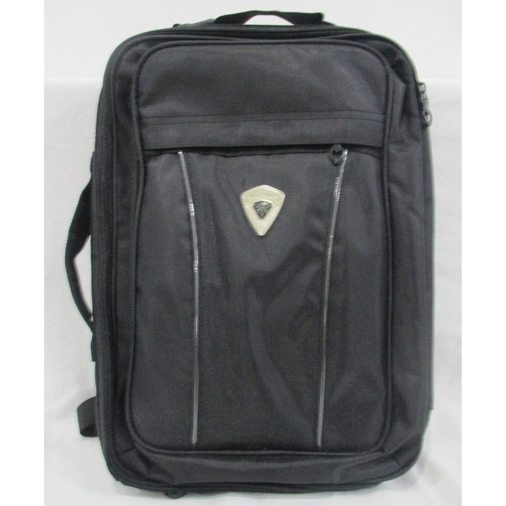 Tas Ransel Laptop CASTILA Bisa Selempang Hitam 14&quot;/15&quot;