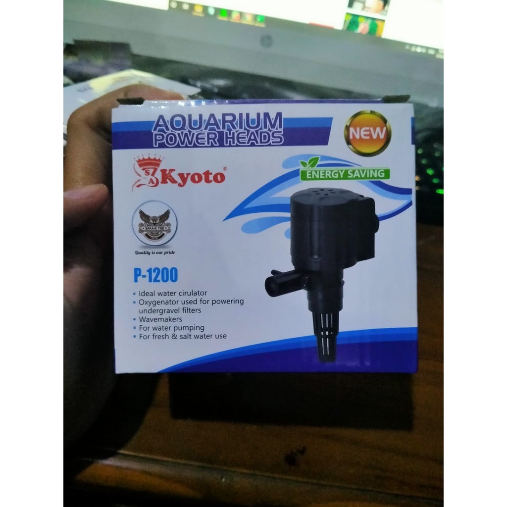 Kyoto Mesin Pompa Aquarium Power Heads P-1200