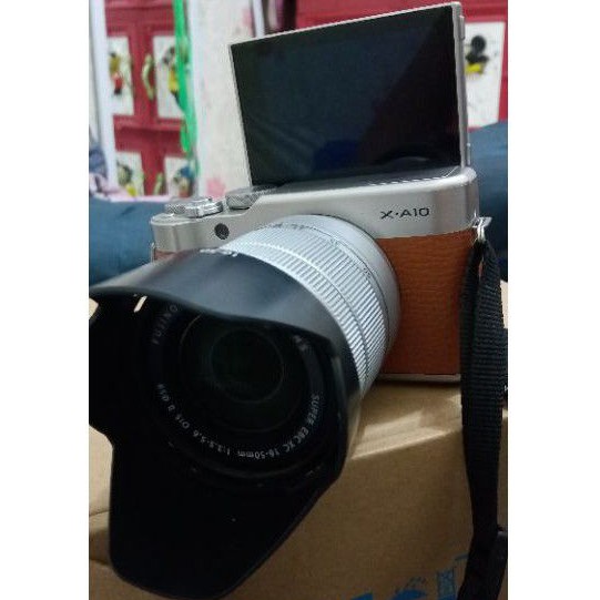 kamera fujifilm xa10 second bekas preloved pemakaian pribadi (bisa nego) bukan DSLR
