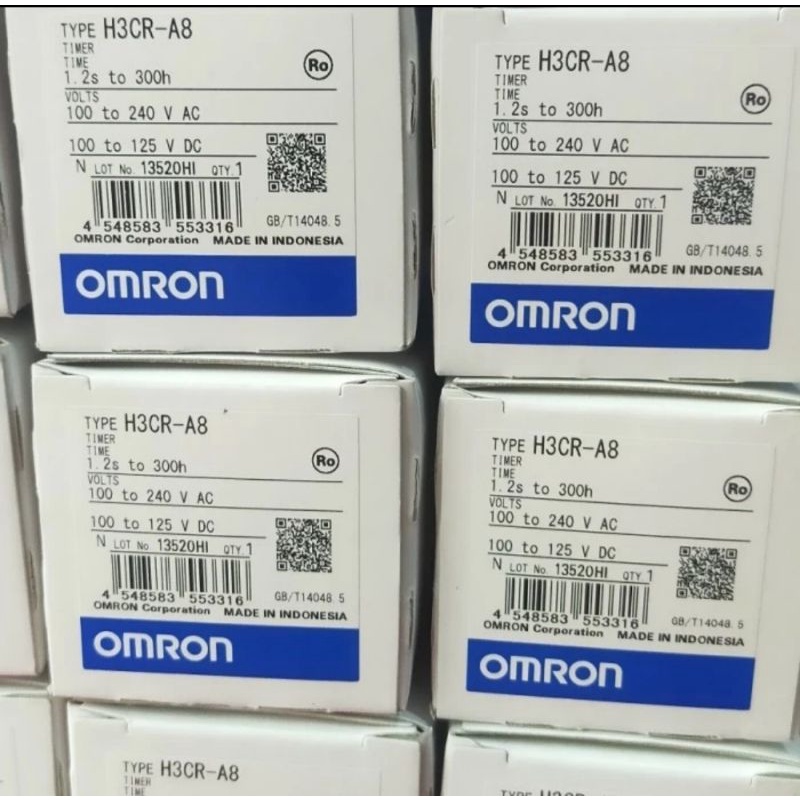 (Original) Timer OMRON H3CR-A8 220VAC