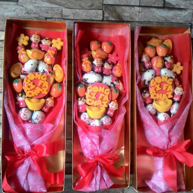 

Buket cokelat imlek