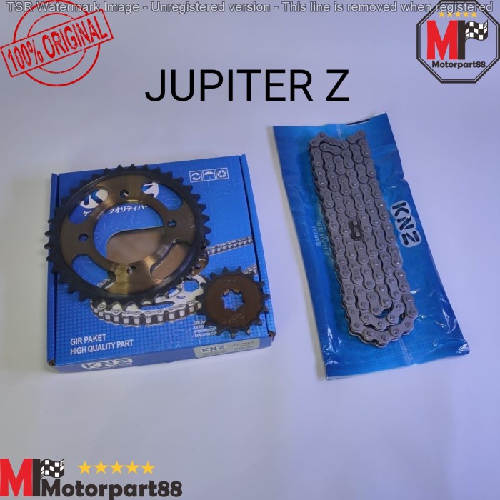 GEAR PAKET GIR SET JUPITER Z 15T 36T 428H 104 KNZ