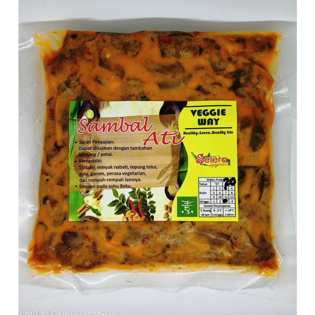 

Sambal Ati Vegan 325gr