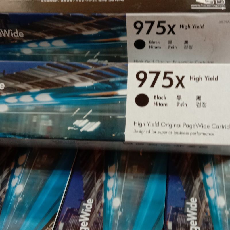 tinta hp975x black
