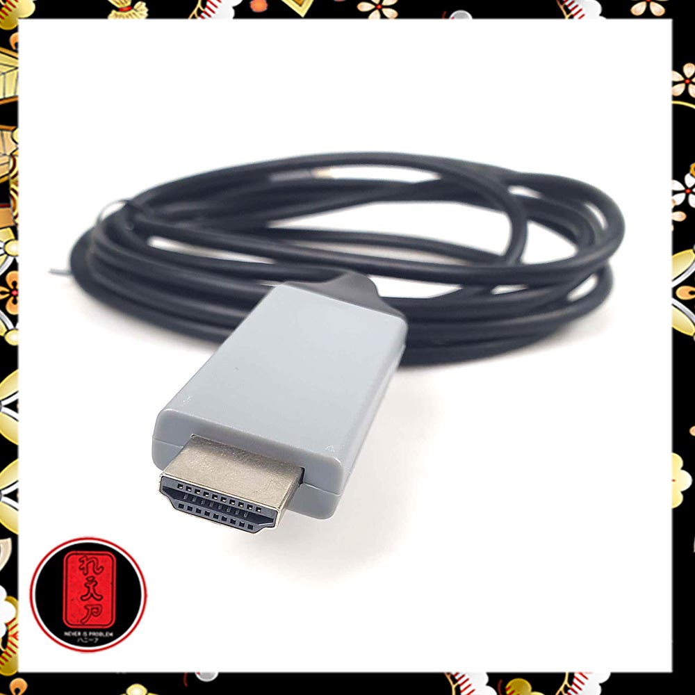 FSU Kabel Konverter USB Type C to HDMI 4K 2 Meter - VUH-05 - Black