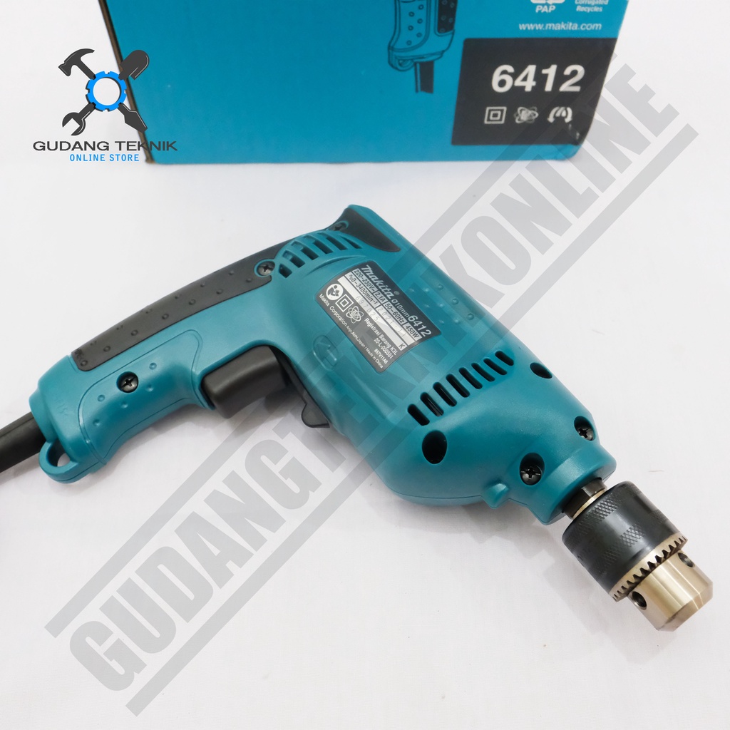 Mesin Bor Tangan MAKITA 6412 / Mesin Bor Listrik Makita 6412 10mm - Elektrik Drill MAKITA