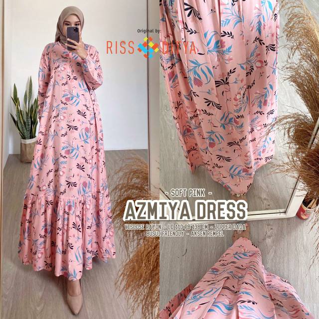 Azmiya Dress Rayon homedress RSD Hijab