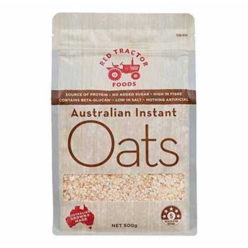 

Red tractor foods australian instant oats 1 kg | no sugar | muesli