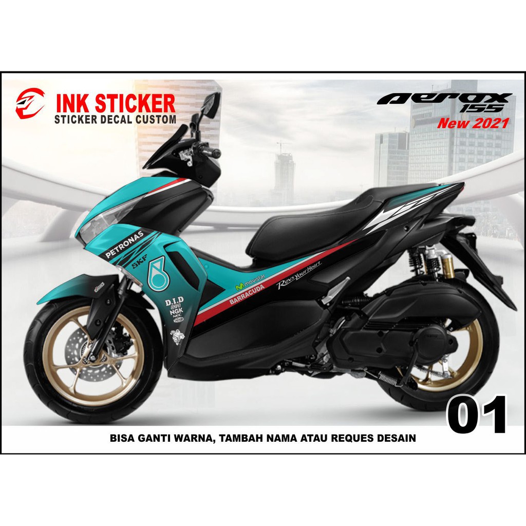 Sticker Decal Aerox 2021 01 Fullbody