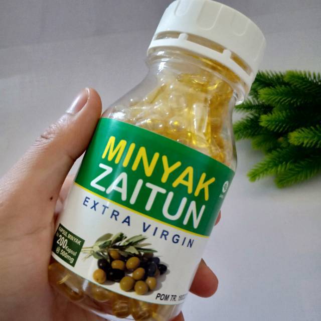Kapsul Minyak Zaitun Extra Virgin 200 kapsul