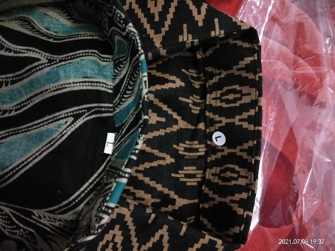 Bswart Batik Hrb026 Kenongo Hem Pendek Padi Pekalongan M L Xl Batik Pria