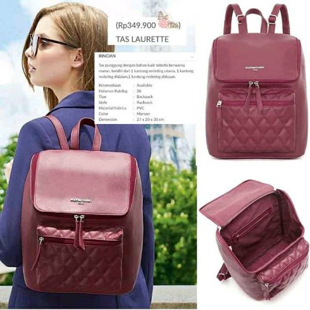 Tas Punggung wanita Laurette Sophie Martin Paris