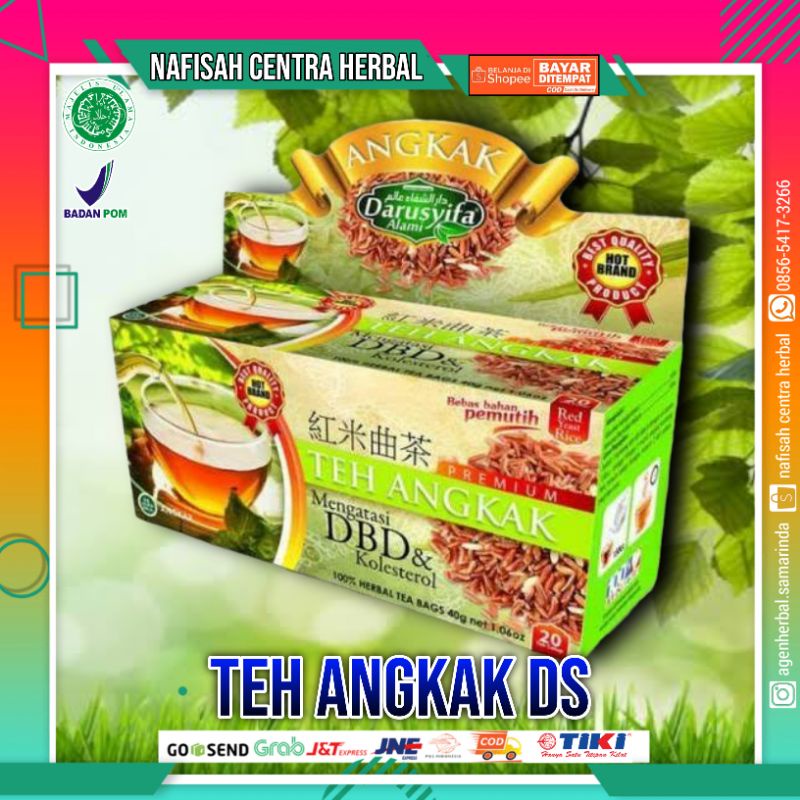 

Teh Celup Angkak Premium Darusyifa | Anti DBD & Kolesterol