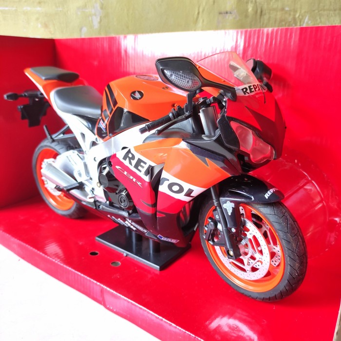 DIECAST MOTOR HONDA CBR 1000RR REPSOL 1:6 NEWRAY MINIATUR HONDA CBR