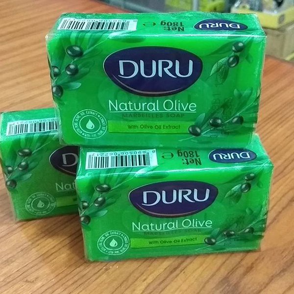 Sabun Duru Natural Olive | Sabun Mandi Zaitun Savon De Marseille