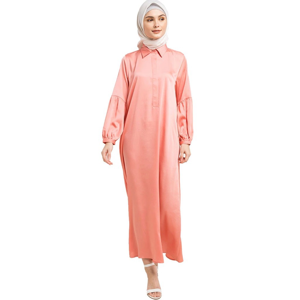 DRESS MUSLIM ELZATTA GAMIS ELZATTA POLOS GAMIS ARVIA