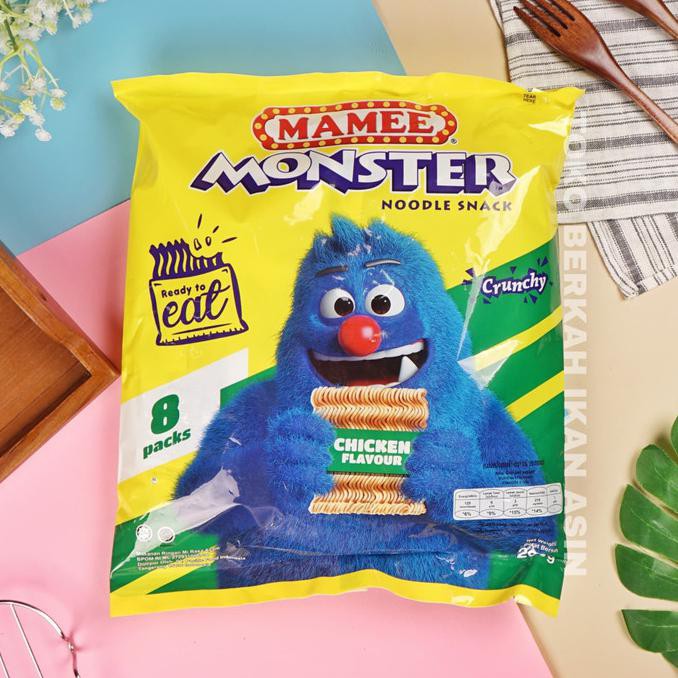 

Terlaris# Mamee Monster Chicken 200Gr / Mie Monster / Mie Kremes