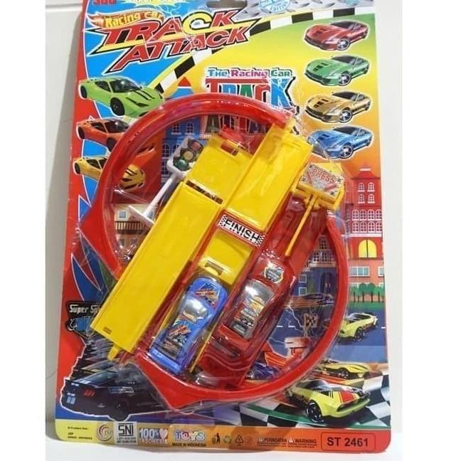 Serbu Sekarang [BISA COD] Tomikotoys Mainan anak track mobil race mobil balap racing car No.ST2461