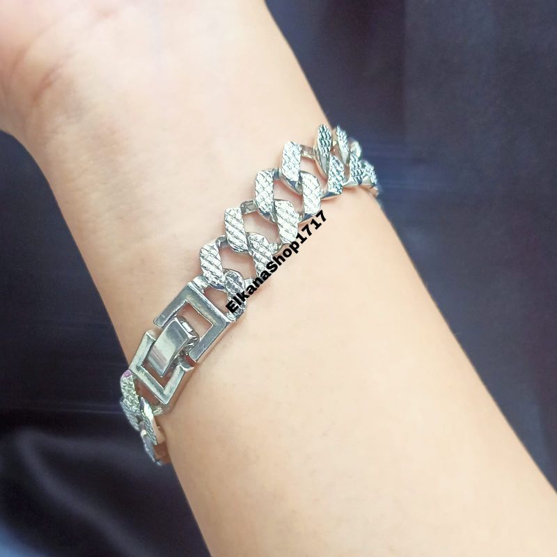 GELANG TANGAN TREND SISIK NAGA PRIA WANITA+CINCIN PERHIASAN EMAS KOREA ANTI KARAT 216