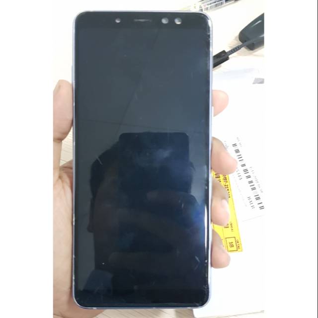 LCD Samsung A8+ Plus 2018 Bekas Second Ori Cabutan