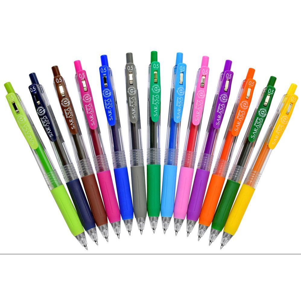 

PEN / PULPEN GEL SARASA CLIP / PULPEN SARASA ZEBRA 0.5 / 0.7 (PCS)