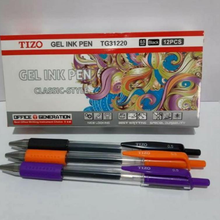 

Penjualan Terbanyak.. Bolpen/ Pulpen/ Pena Tizo 31220 (12 Pcs/ 1 Lusin)