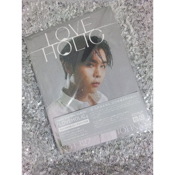 BOOKED by eggha** Loveholic Johnny album only NCT 127 + Sticker 127 [Japan Album]