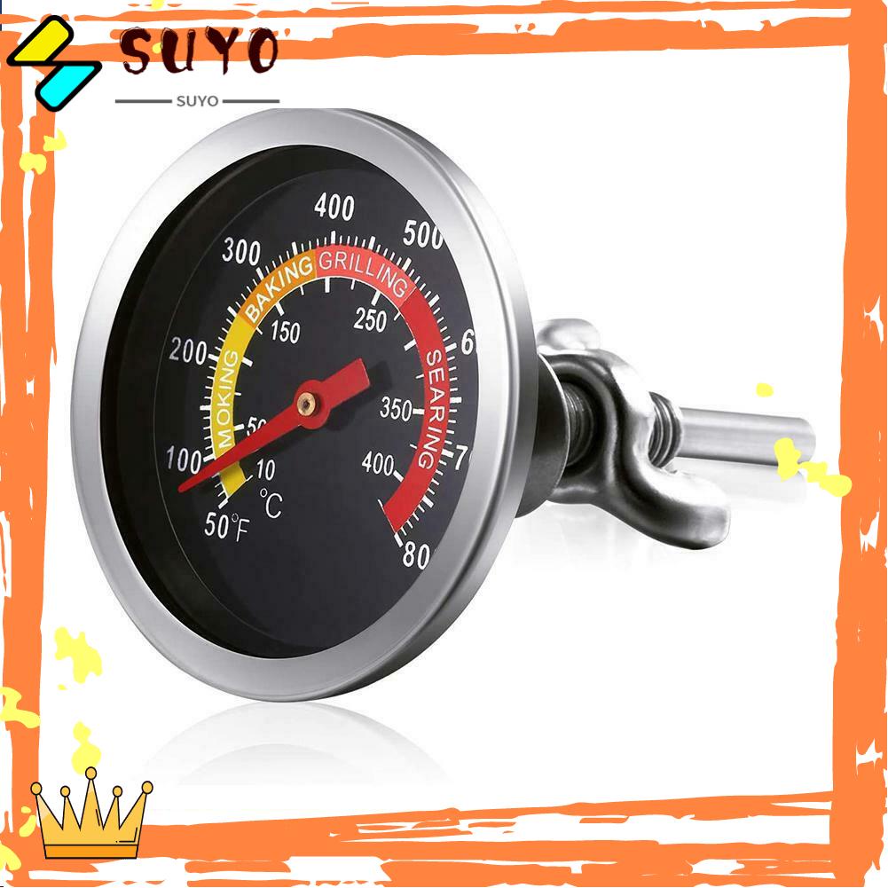 Suyo Termometer Pengukur Suhu Makanan Untuk Bbq / Piknik