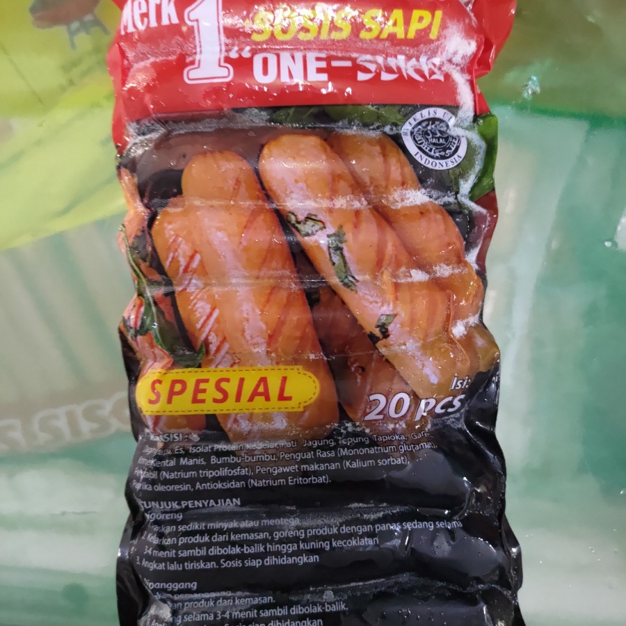 

One Suke sosis sapi special isi 20 500 gr