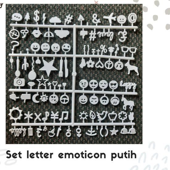 

Ready Stock HAYBABY SET LETTER TAMBAHAN