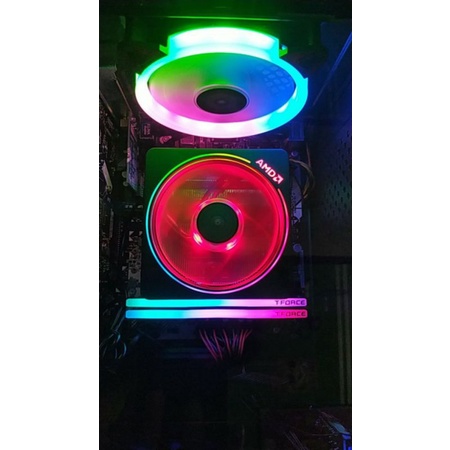 AMD WRAITH PRISM RGB ORI - FAN PROCESSOR ORIGINAL COPOTAN HSF - PENDINGIN CPU HEATSHINK