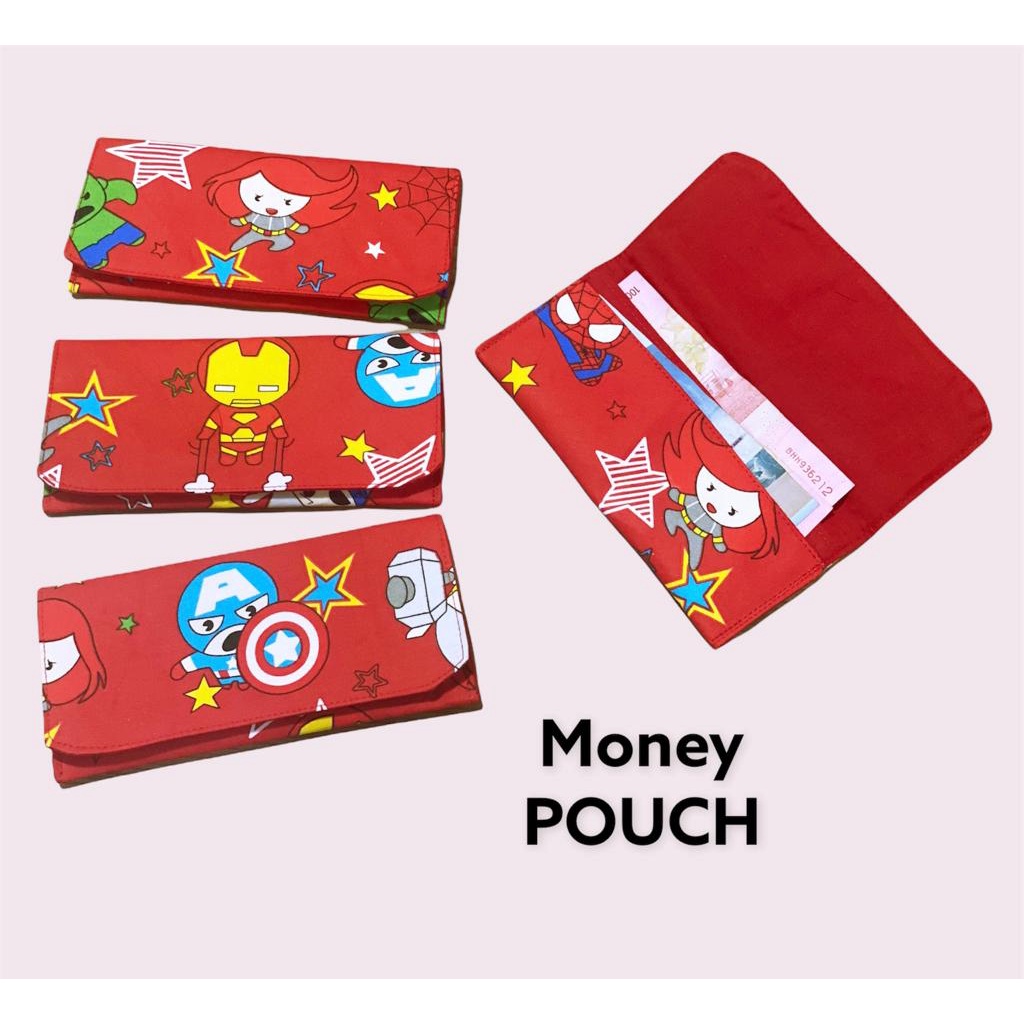 Fawn'G Handmade - Money POUCH Motif anak Karakter / Angpau imlek Motif