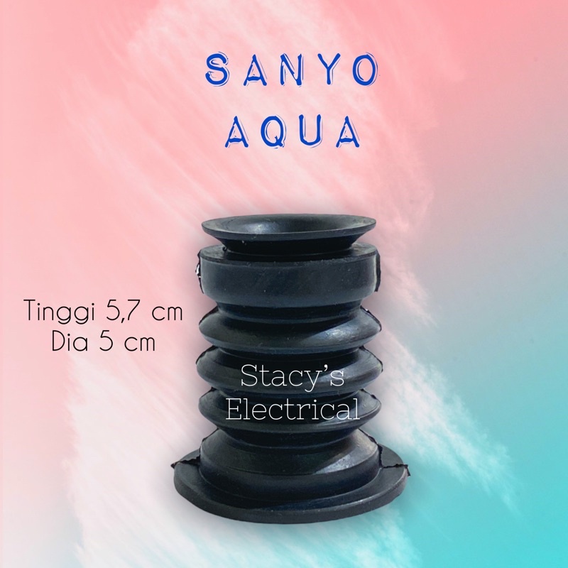 KARET SEAL PEMBUANGAN MESIN CUCI SANYO AQUA